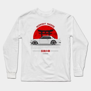 Tuner White Hakosuka JDM Long Sleeve T-Shirt